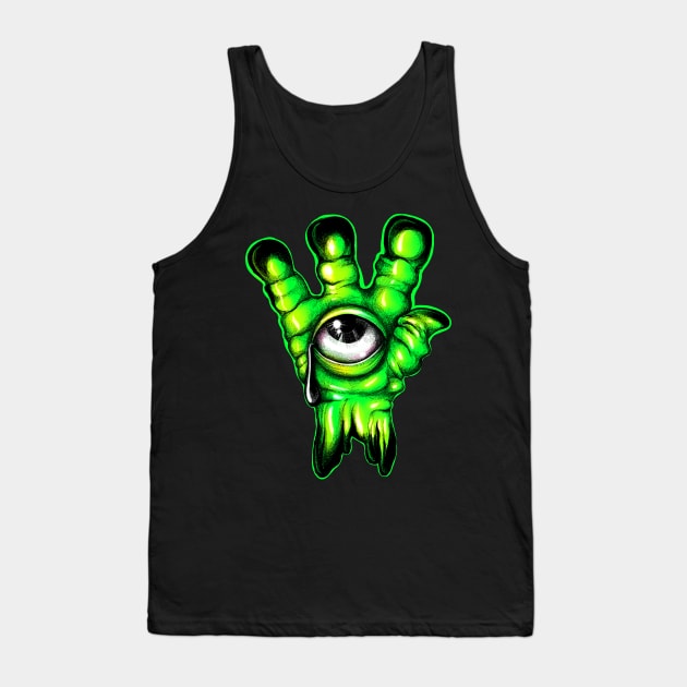 Alien Hand color Tank Top by fakeface